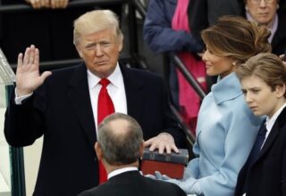 Donald Trump sworn in as president of United States